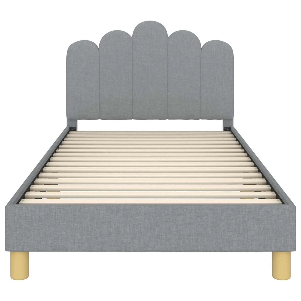 Struttura letto bambini con testata Grigio chiaro 80 x 200 cm 42011049
