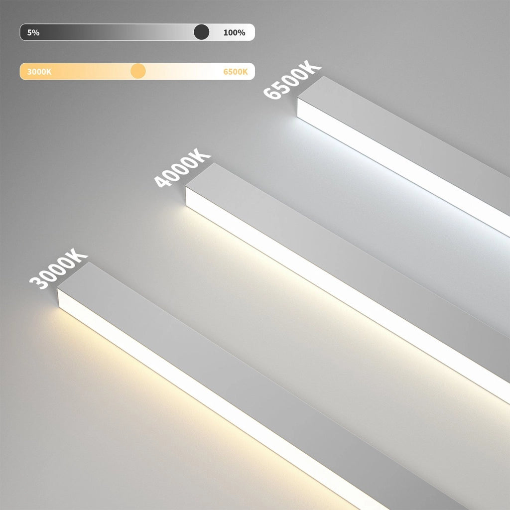 ZMH Lampada da soffitto moderna dimmerabile telecomando per ufficio