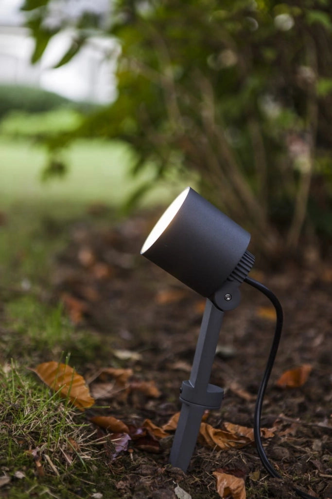 Lampione da giardino Explorer antracite LUTEC LED 5W