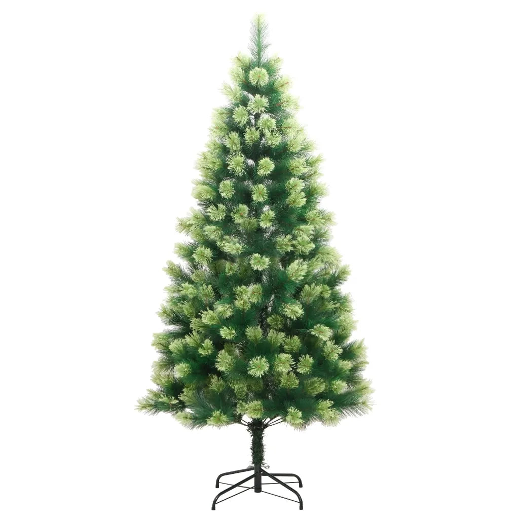 Albero di Natale Artificiale Incernierato con Base 180 cm 356738