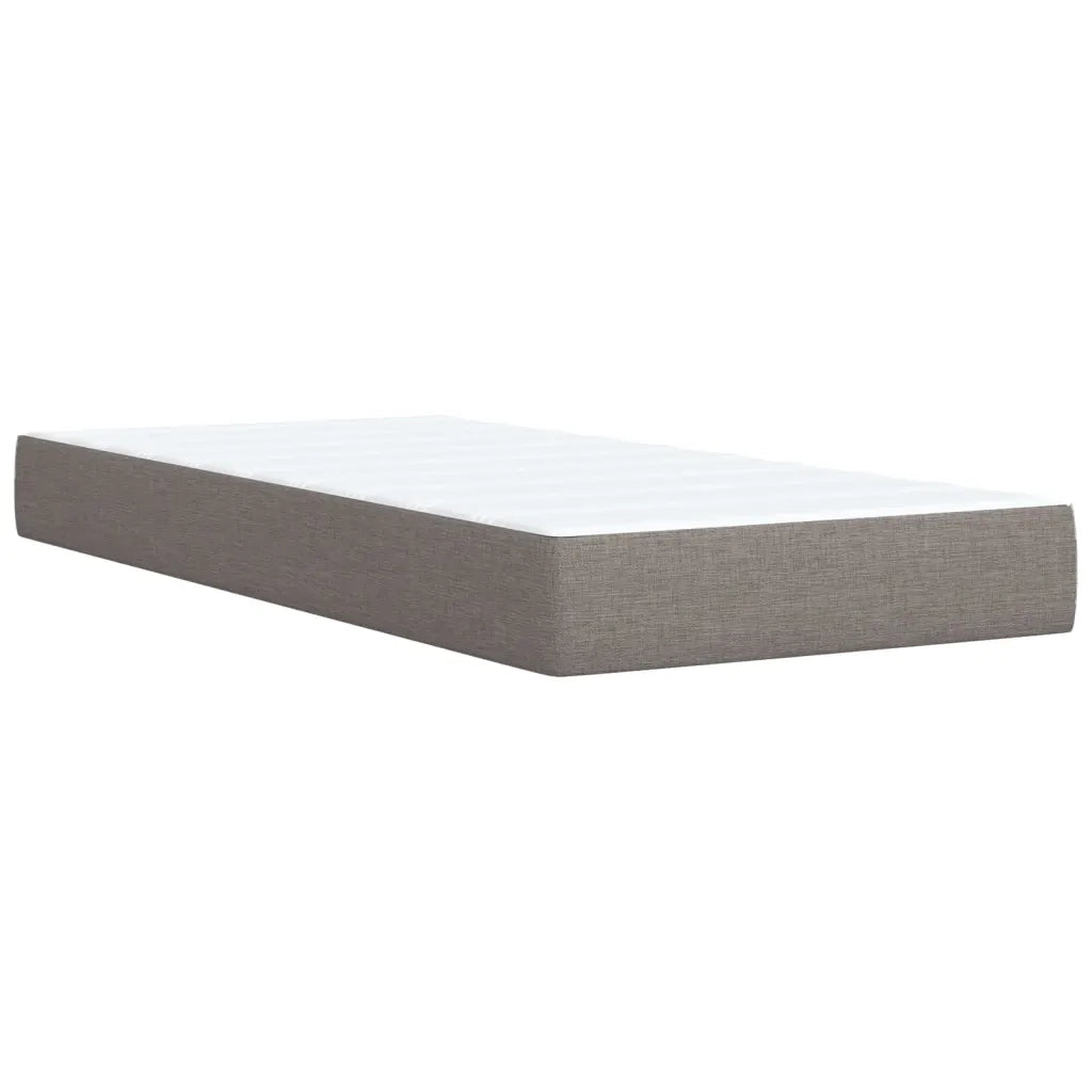 Giroletto a Molle con Materasso Tortora 90x200 cm inTessuto 3291555