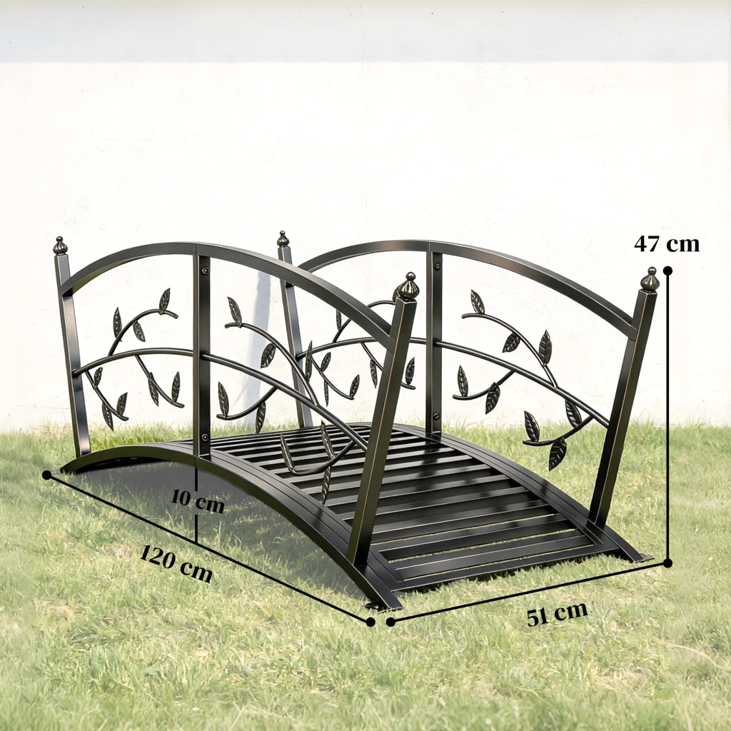 Ponte da Giardino ¨C Minimal ¨C Nero 1.2 m