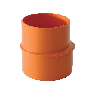 AUMENTO IN PVC ARANCIO- Diam. 40F x 50M- senza- pezzi 1