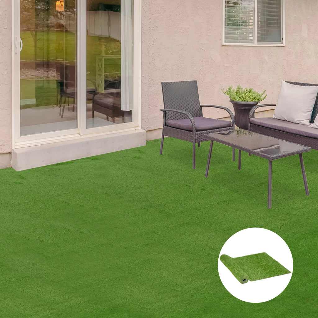 Tappeto Erba Sintetica 3x1 m ¨C Minimal ¨C Verde 25mm