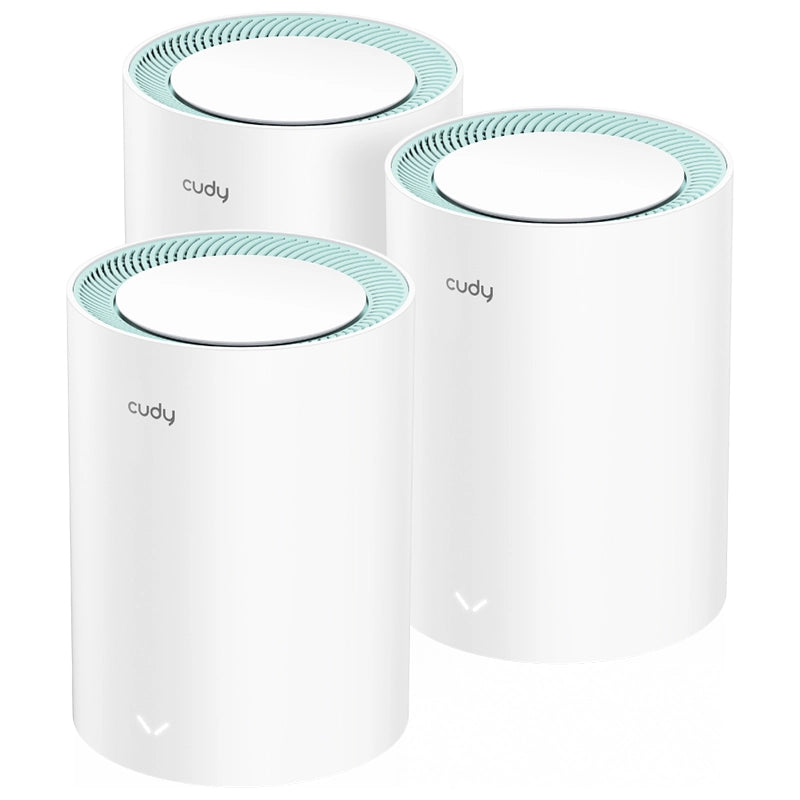 CUDY M1500(3-PACK) - MESH SYSTEM AX1500 WI-FI AC1200 WI-FI 6 GIGABIT - 3 NODI