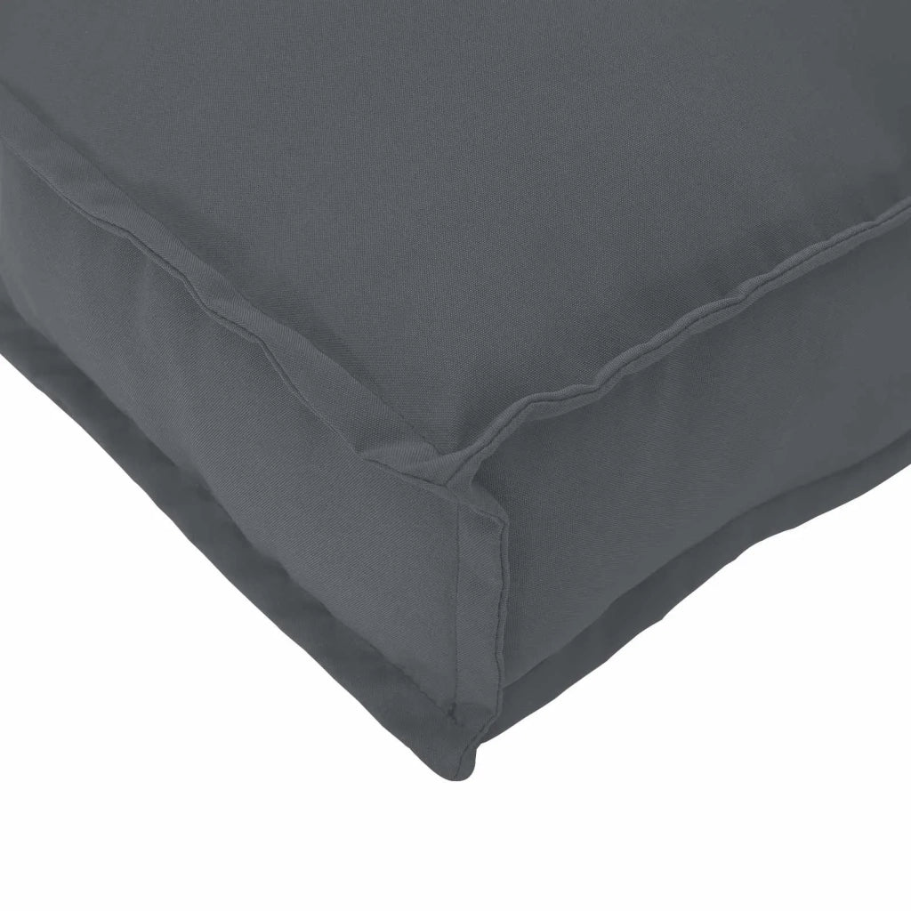 Set di Cuscini per Pallet 2 pcs Antracite 120 x 40 x 8 cm 42001698