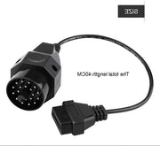 Adattatore da 20 pin OBD1 a 16 pin OBD2 per cavi diagnostici E36 E38 E39 E46 E53 X5 Z3.