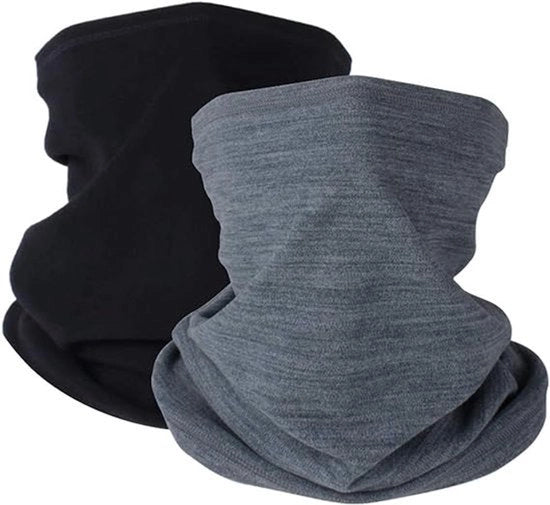 Fleece 2-pack sottocoda e visiera impermeabile per il freddo per uomo e donna