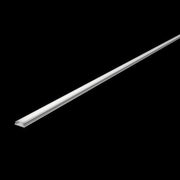 Trade Shop - Profilo Barra In Alluminio Da 2 Mt Incasso Per Strip Led Con Copertura Al-19 -
