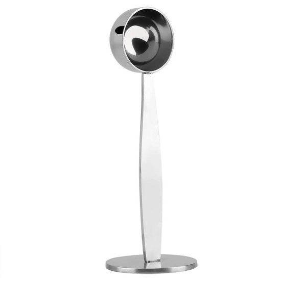 Tamponatore di caffè in acciaio inox 51 mm - Strumento per appiattire - Pressa per caffè - Cucchiaio per sollevare - Resistente al calore - Materiale duraturo - Tamponatore per espresso