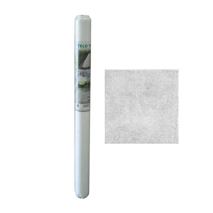 T-Rex 07043 Rotolo Telo Termico TNT 17 g-m² 2,40x100 m protezione colture effetto serra antivento colore Bianco
