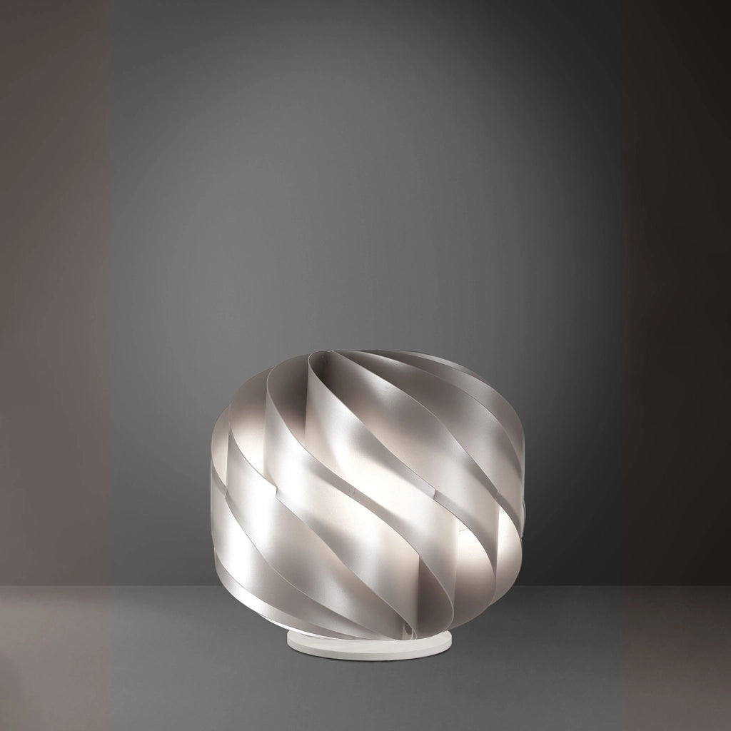 Lampada Da Scrivania Moderna Globe Polilux ® Argento 1 Luce E14