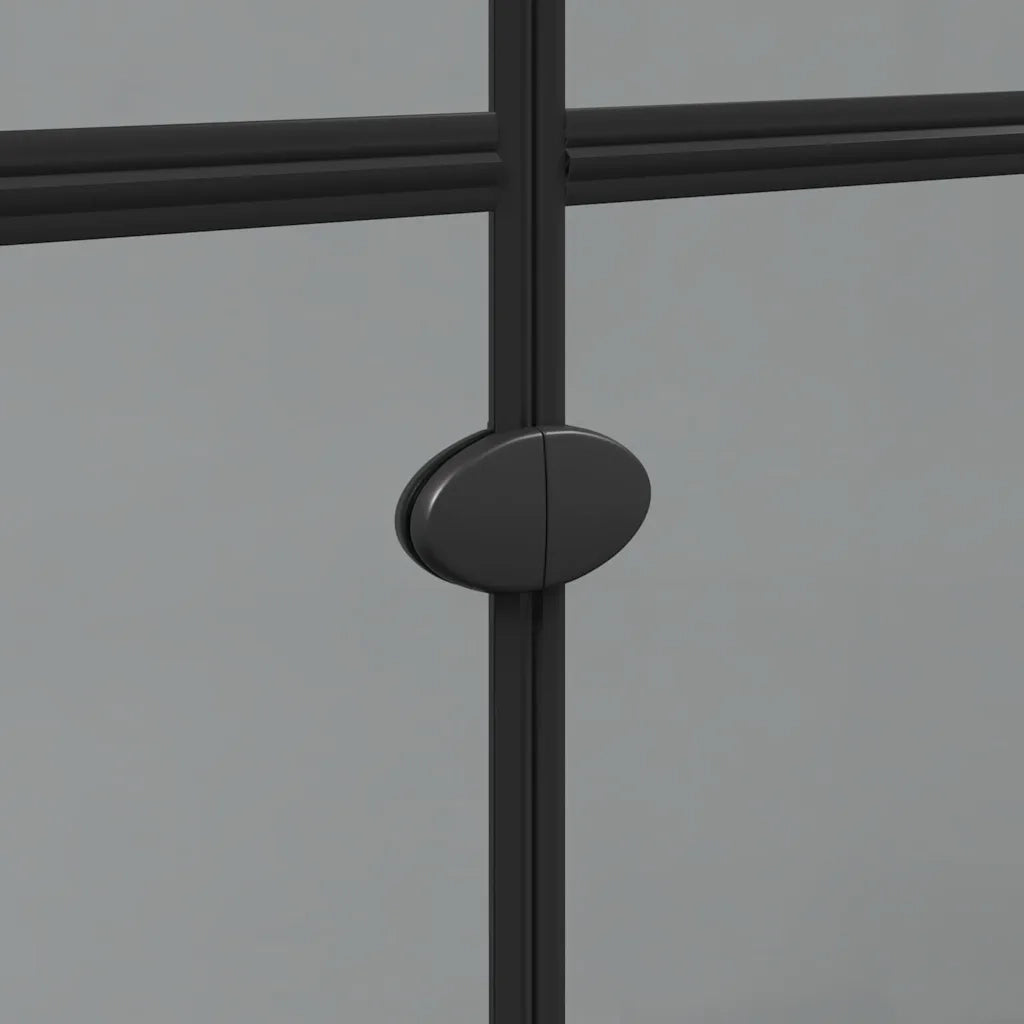 Parete doccia walk-in Nero 120 x 6,5 x 190 cm 42017968