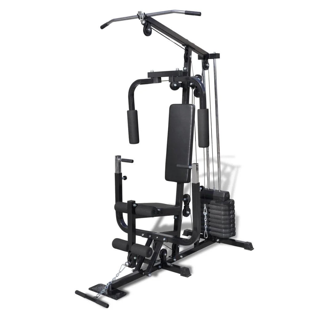 Panca pesi stazione per allenamento con i pesi fitness sportivo bodybuilding 0702063