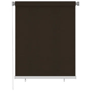 Tenda a Rullo per Esterni 120x140 cm Marrone 312968