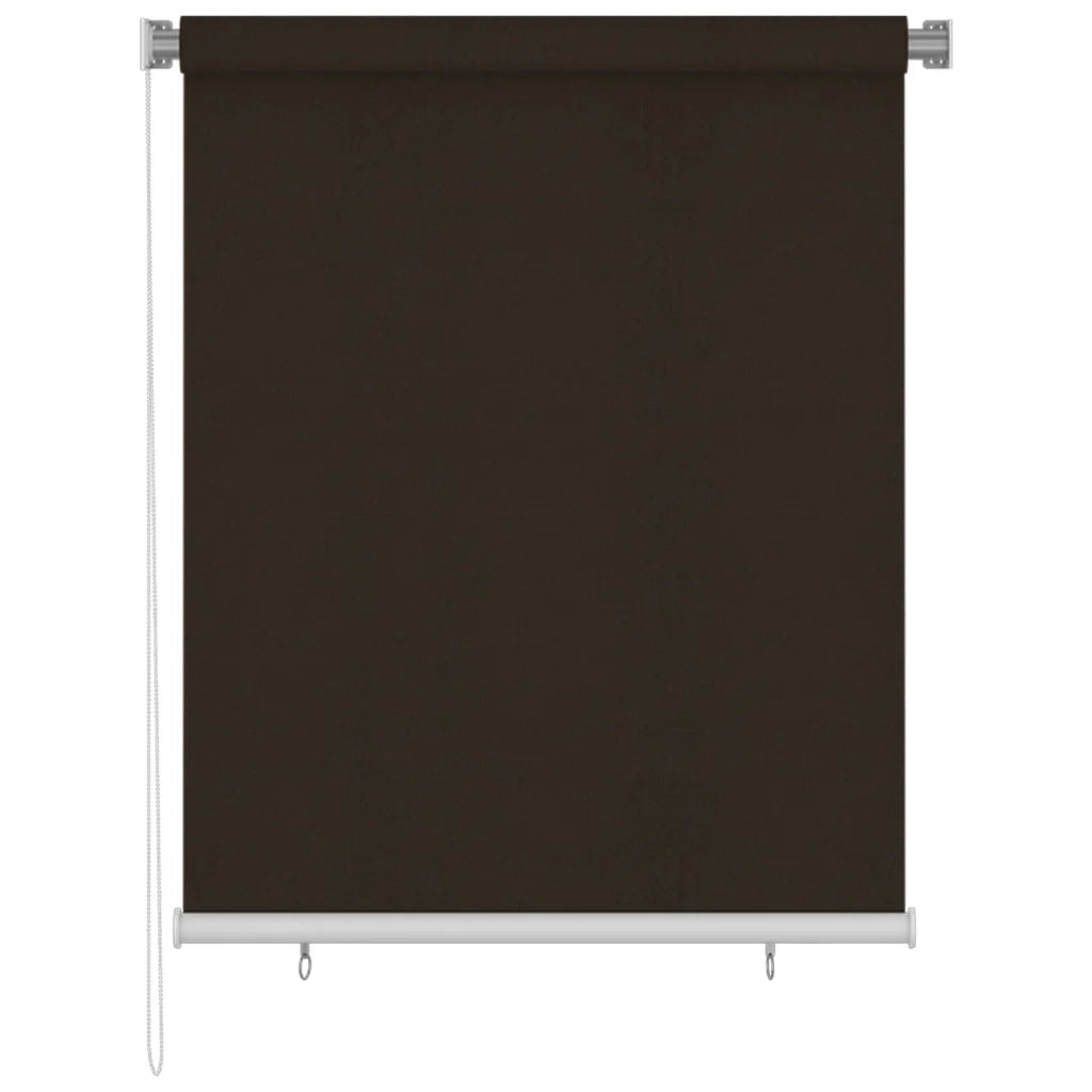 Tenda a Rullo per Esterni 120x140 cm Marrone 312968