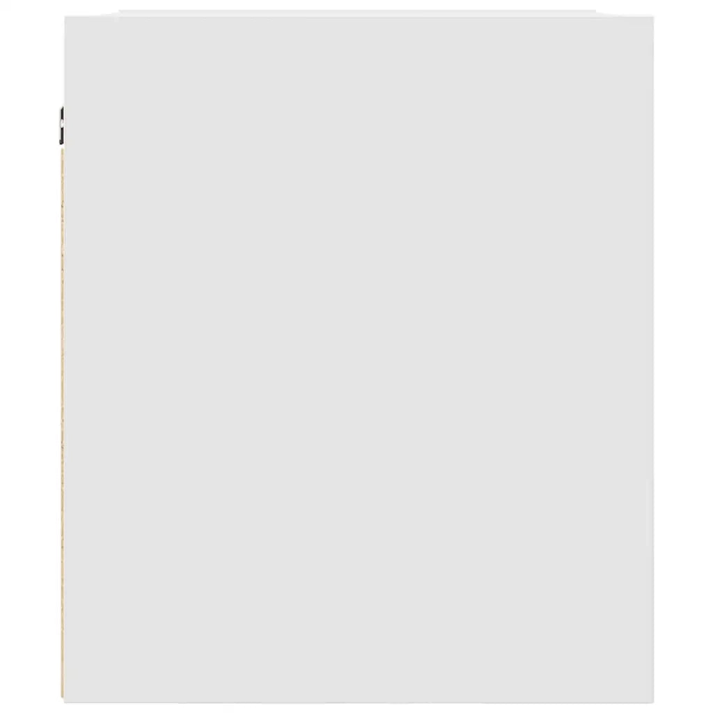 Comodini a Muro 2 pz Bianchi 38x34x40 cm 861248