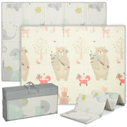 Tappeto gioco per bambini reversibile ¨C Minimal ¨C 200x150 cm multicolore