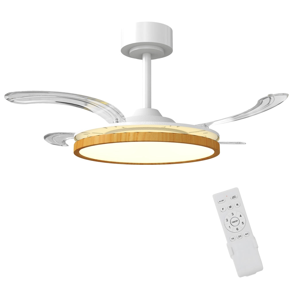 Ventilatore a Soffitto con Luce LED ¨C Minimal ¨C 95 cm
