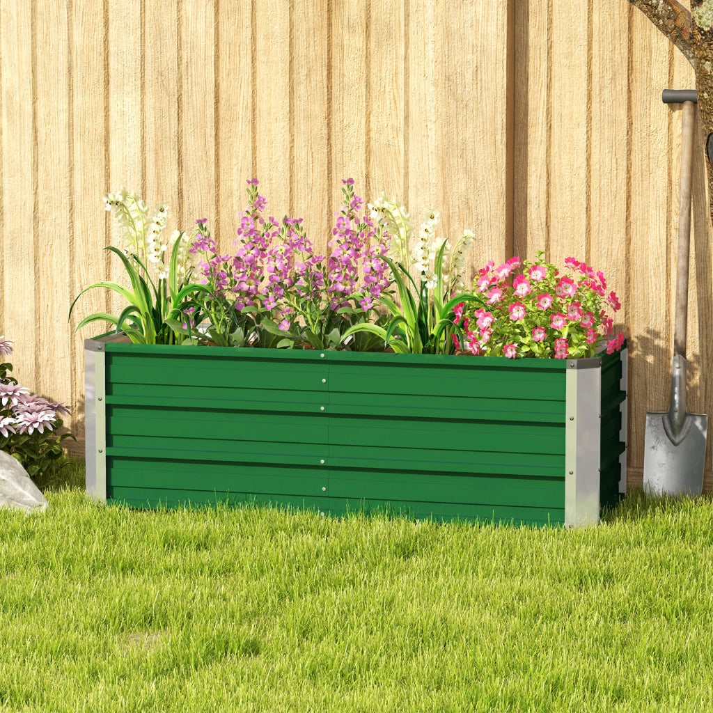 Fioriera Rettangolare per Balcone ¨C Minimal ¨C Verde 125x47x40 cm