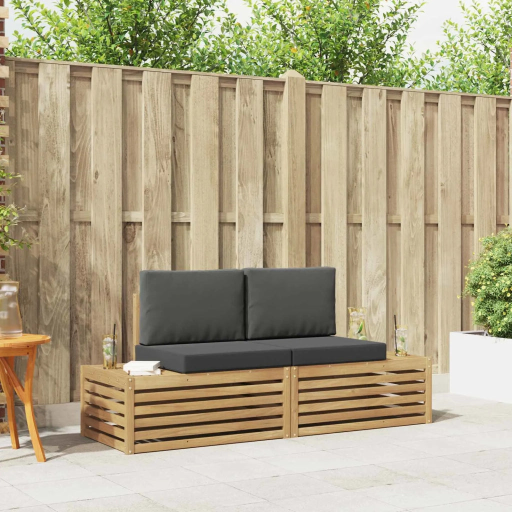 Divano da Giardino-Set divani 3 Pezzo 182,5 x 63 x 73 cm