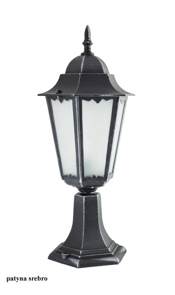 Lampada da giardino a stelo Retro nera 52cm E27 IP43