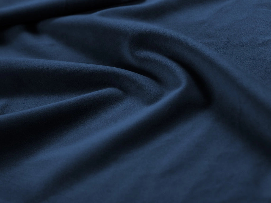 Cosmopolitan Design - Poltrona "Vienna" in velluto blu reale 