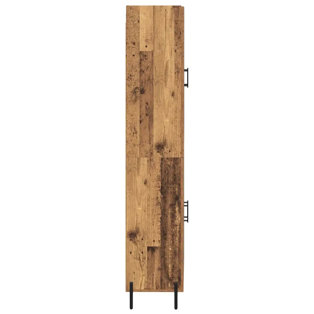 Credenza 2 pcs Legno vecchio Legno multistrato 3415667