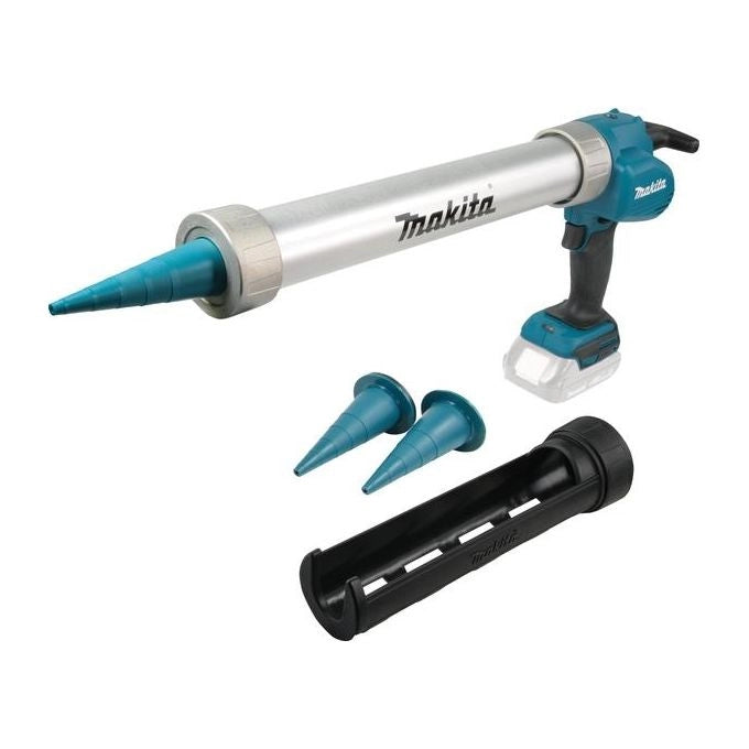 Makita DCG180ZX Pistola a cartuccia a batteria 18V con portacartucce 300 e 600 ml senza batteria e caricabatterie colore Nero