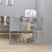 Libreria/Divisorio Grigio Sonoma 80x24x63 cm 826645