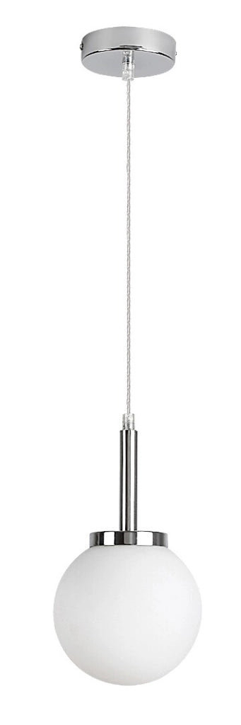 Lampada a sospensione Rabalux Togo cromo Ø15 E14 IP44