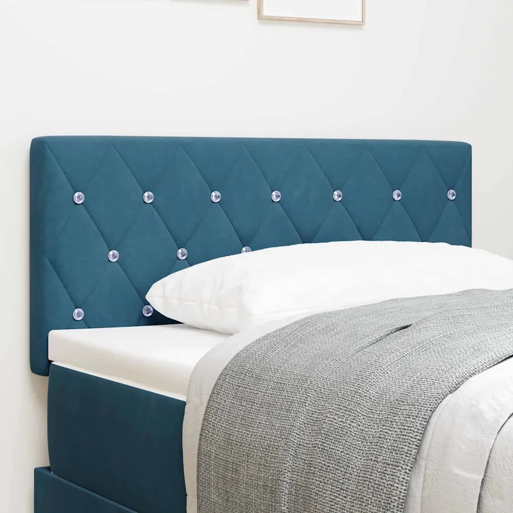 Testiera | Testata Blu Scuro 100 cm Velluto