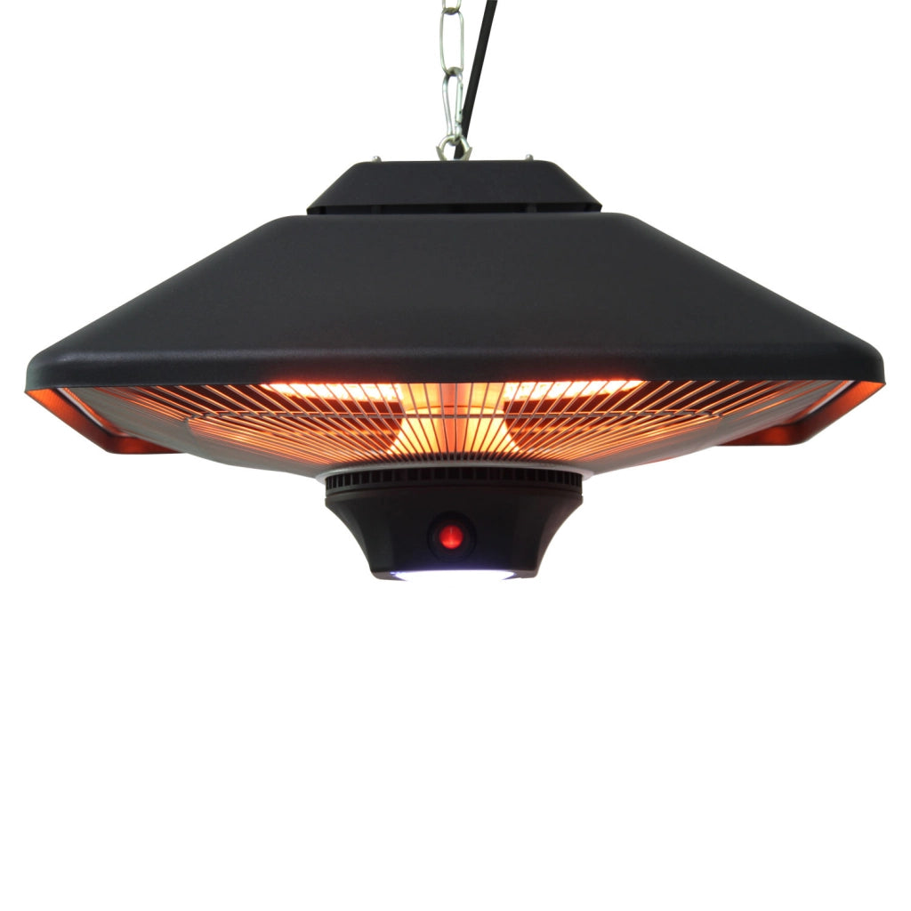 Riscaldatore a Infrarossi 2000W con Telecomando ¨C zephmum ¨C Nero