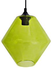 Lampada a sospensione Candellux Bremen vetro verde Ø23 E27