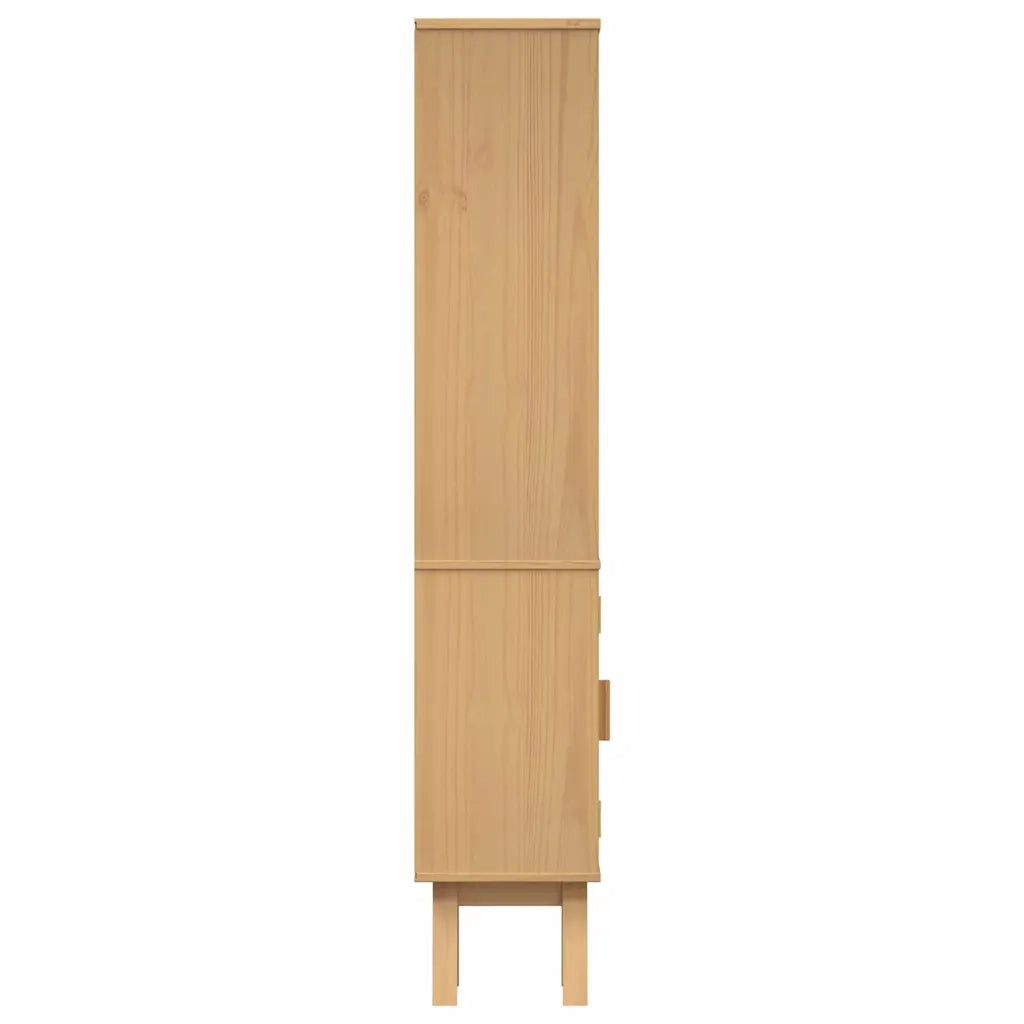 Mobile da Bagno con lo scaffale Olden Marrone 35 x 30 x 159 cm 42001359