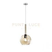 SOSP. CROMO 1 LUCE MEDIA AMBRA 1155CR-SM-AM