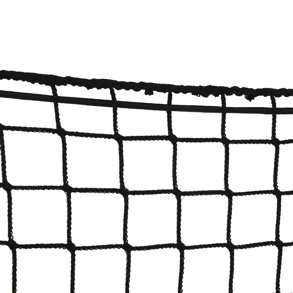 Rete per Rimorchio con Corda Elastica Nero 3,5x3 m in PP 4012287