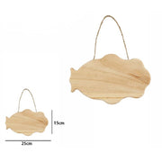 Trade Shop - Decorazione In Legno Decoupage 25 X 15 Cm Da Appendere Con Corda Insegna 74210a -