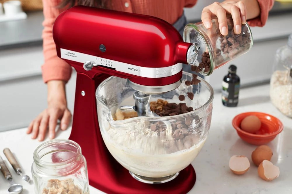 KitchenAid ARTISAN 5KSM185PS robot da cucina 300 W 4,8 L Rosso