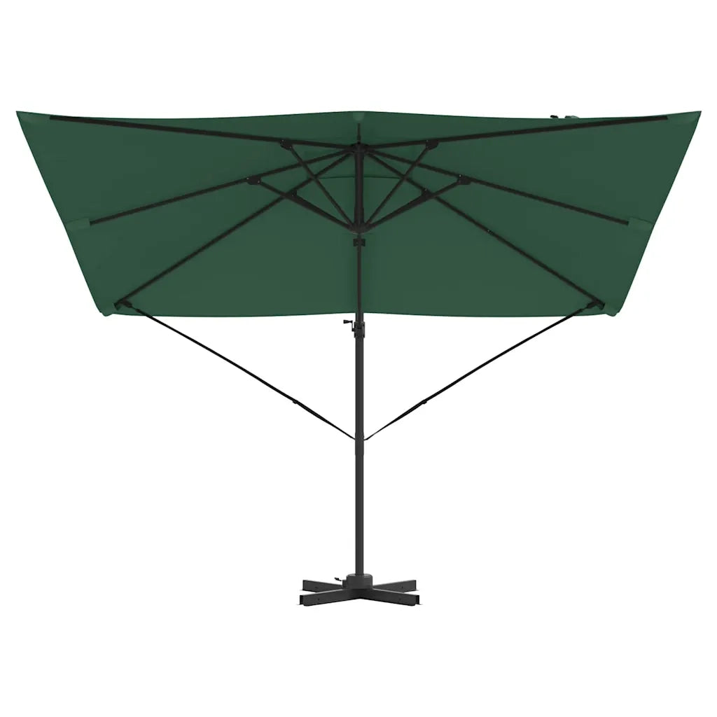 Parasol Roma Verde 286 x 284 x 265 cm Alluminio e Poliestere 42003336