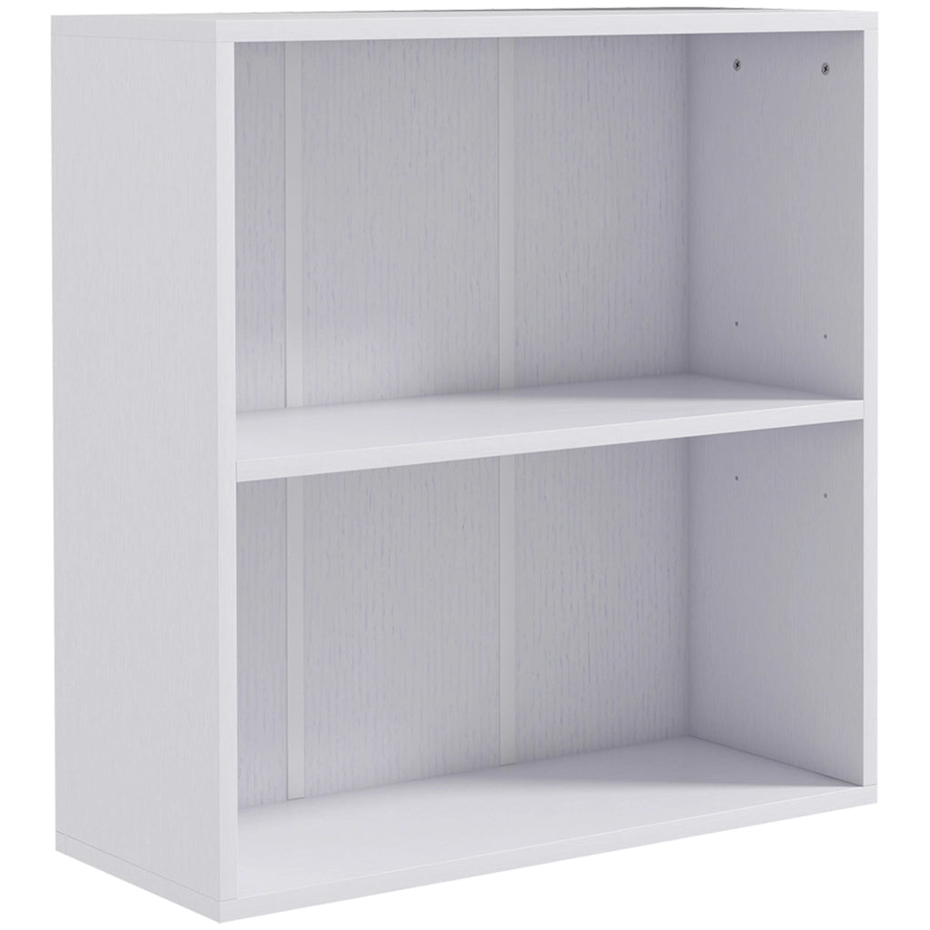 Libreria scaffale mobile con ripiani regolabili ¨C Minimal ¨C bianco 60x24x63