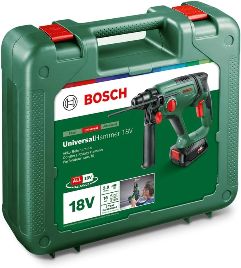 MARTELLO PERFORATORE A BATTERIA BOSCH 18V UNIVERSAL HAMMER