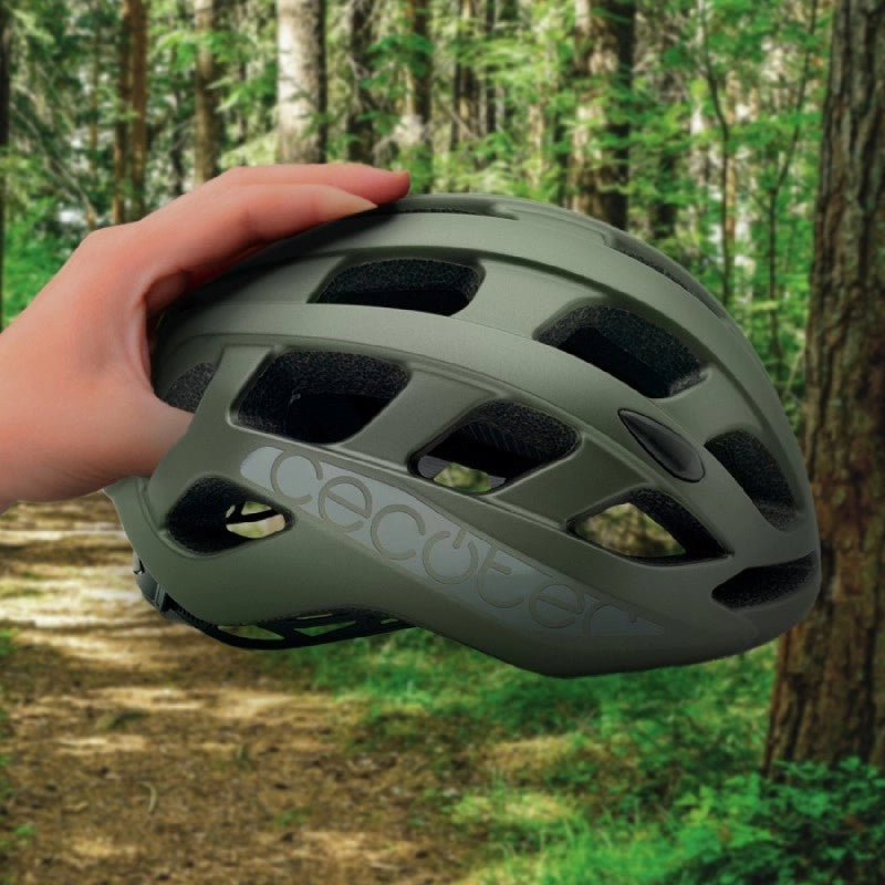 CECOTEC 07349 - Casco BrainGuard Sprinter Green L-XL