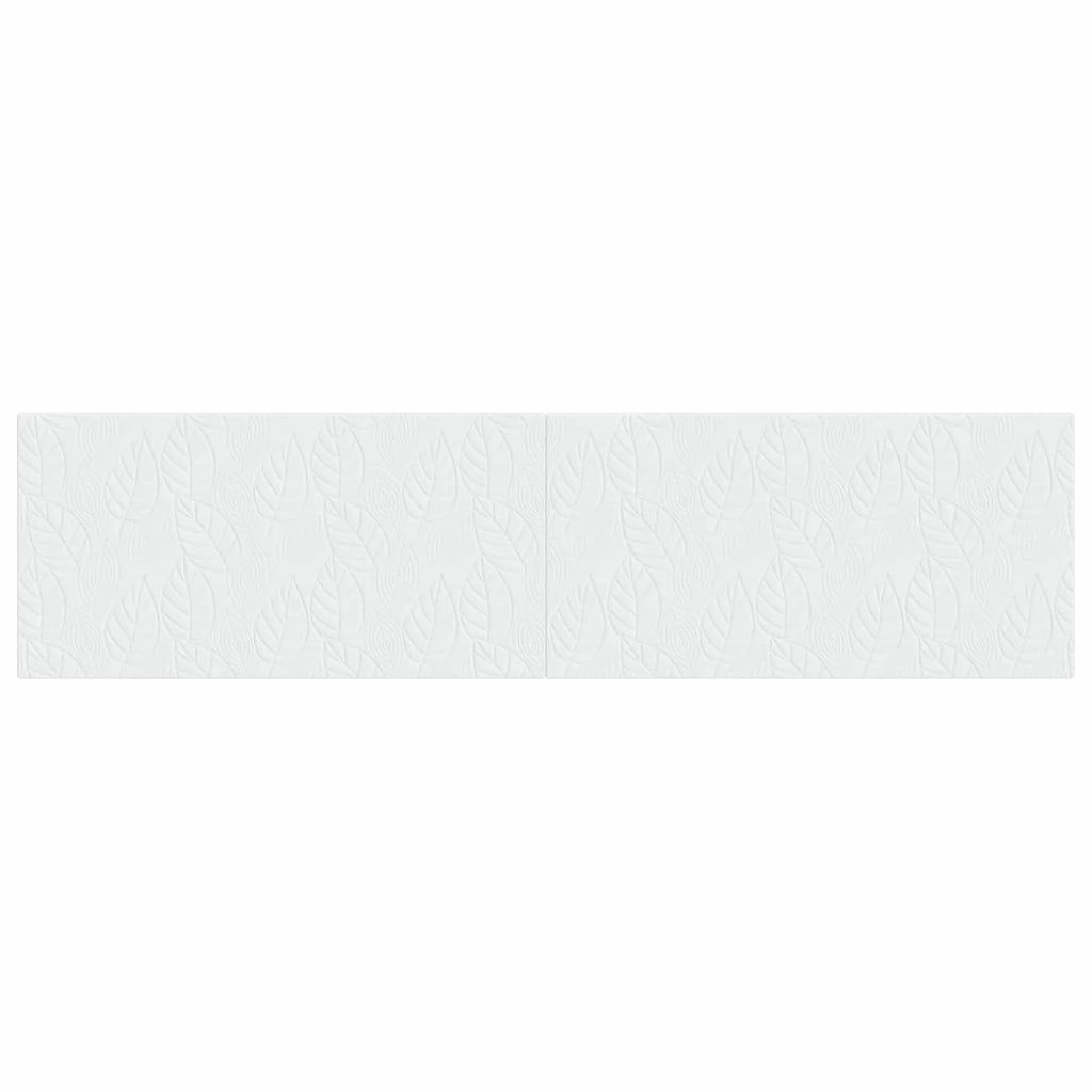 Testiera da Muro DELFT Bianco Legno ingegnerizzato 897145
