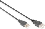 Cavo di estensione USB 2.0 - 18 m - USB A a USB A - 480 Mbit/s - nero