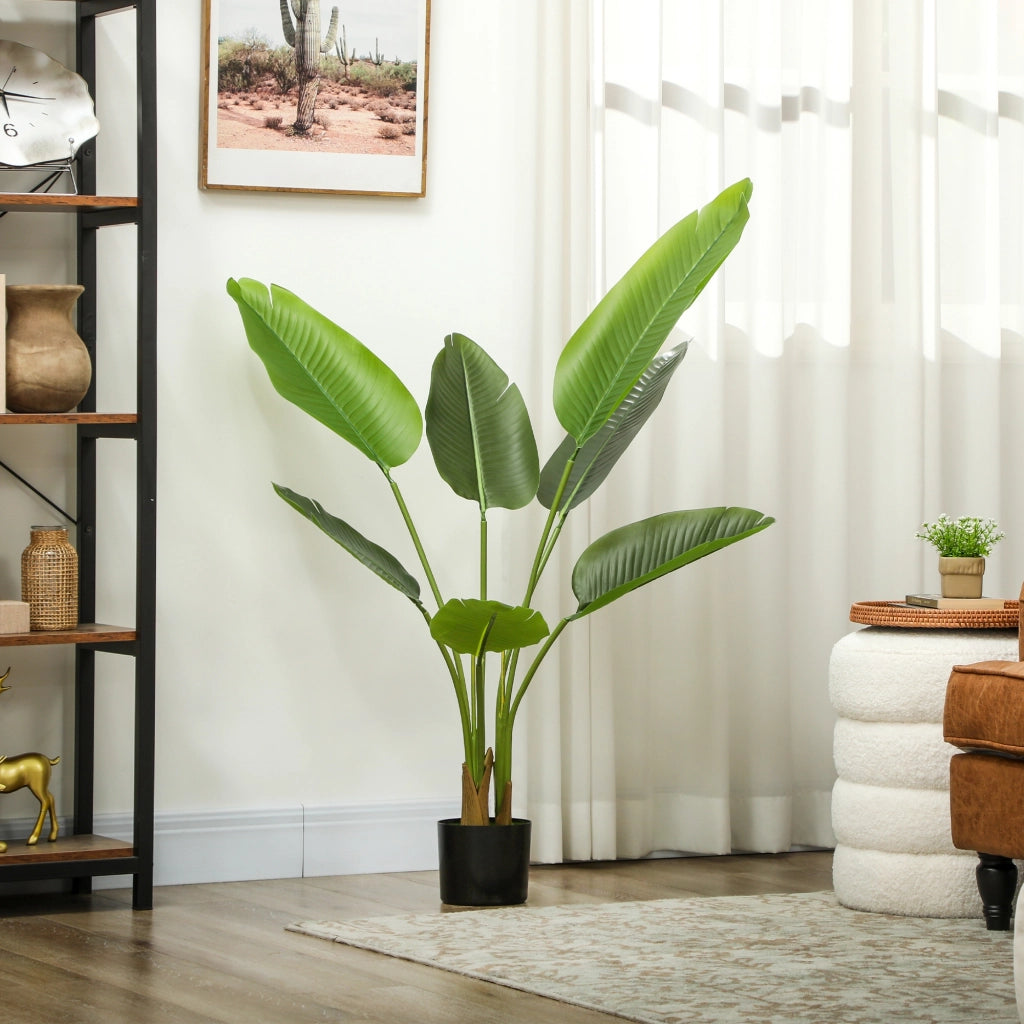 Pianta Artificiale Ave del Paraiso ¨C Minimal ¨C Verde 109 cm