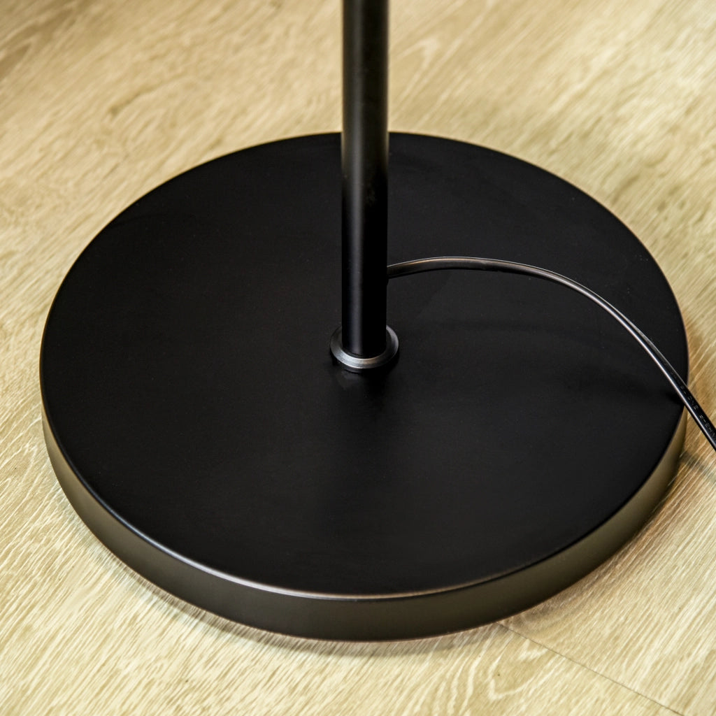 Lampada da terra ¨C Minimal ¨C nero acciaio 38x28x169 cm