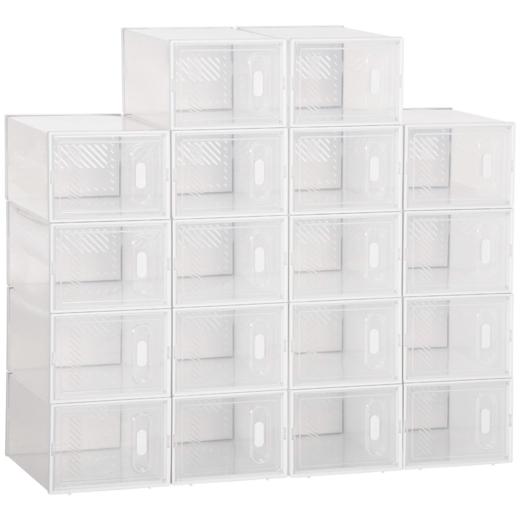 Armadio Scarpe Modulare ¨C Minimal ¨C Bianco 25x35x19 cm