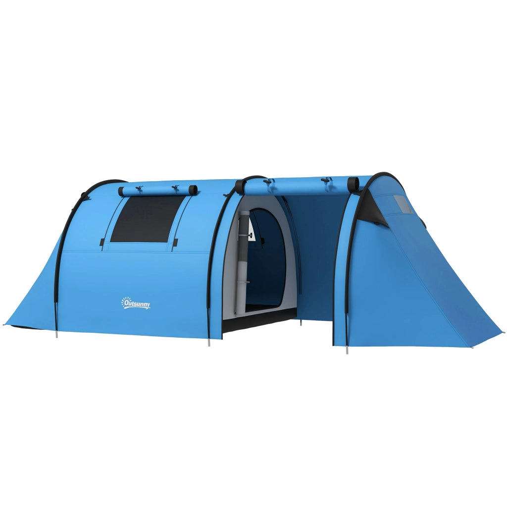 Tenda da campeggio 3-4 persone impermeabile ¨C Xylo ¨C Blu cielo 3000mm colonna d'acqua
