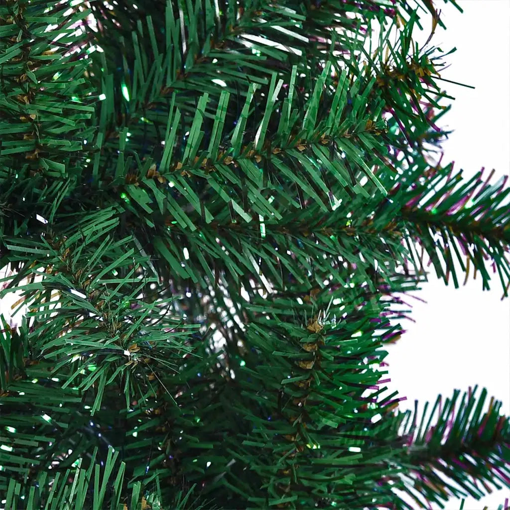 Albero di Natale artificiale con luci integrate Verde 210 cm 3396776